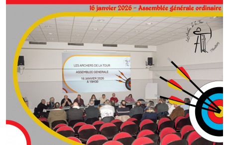 16.01.2026 - Assemblée générale ordinaire