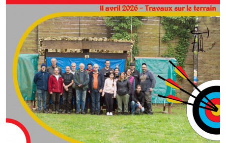 11.04.2026 - Travaux collectifs sur le terrain