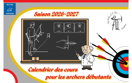 05.10.2026 - Archers débutants